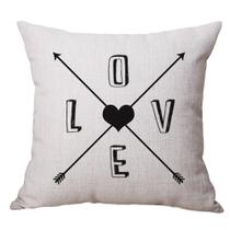 Capa de almofada quadrada Capa de almofada Toss Fronha Fechamento de zíper oculto