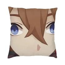Capa De Almofada Quadrada De Poliéster Genshin Impact Tartaglia Childe Anime Game Para Decoração De