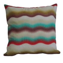 Capa de almofada quadrada - ondas