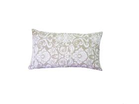 Capa de Almofada Retangular 30 x 50 Tecido Jacquard Estampado - Nallu Decor