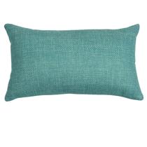 CAPA DE ALMOFADA RETANGULAR BAGUETE LINHAO VERDE 30x50