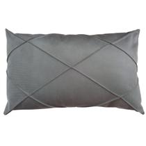 Capa de Almofada Retangular Baguete Suede Drapeada 50x30 Várias Cores Capa de Almofada Retangular Baguete Suede Drapeada 50x30 Várias Cores
