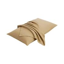 Capa De Almofada Retangular Branca 20x30in Cor Sólida Capa De Almofada Para Cama 50x76cm