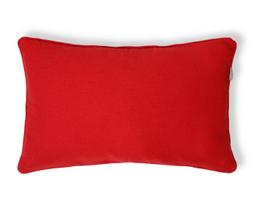 Capa de Almofada Retangular com Cordonê Vermelho