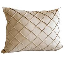 Capa de almofada retangular em veludo