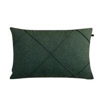 Capa de Almofada Retangular Linho Verde 30x45cm