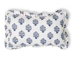 Capa de Almofada RetangularBabados Floral Poppy Off-White Capa de Almofada RetangularBabados Floral Poppy Off-White