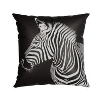 CAPA DE ALMOFADA SILK HOME ANIMAL PRINT ZEBRA - 43 cm x 43 cm CAPA DE ALMOFADA SILK HOME ANIMAL PRINT ZEBRA - 43 cm x 43 cm