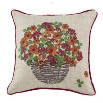 Capa de Almofada Sofá Decorativa Jolitex Adeline 43x43cm Capa de Almofada Sofá Decorativa Jolitex Adeline 43x43cm