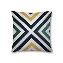 Capa de Almofada Suede Digital Geométrico Capa de Almofada Suede Digital Geométrico