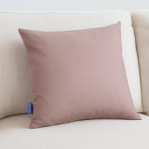 Capa de almofada suede lisa 43 x 43 - rose Capa de almofada suede lisa 43 x 43 - rose