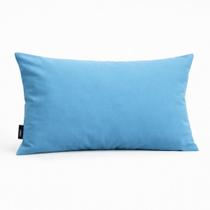Capa de almofada suede liso 30 x 50 - azul claro Capa de almofada suede liso 30 x 50 - azul claro
