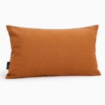 Capa de almofada suede liso 30 x 50 - terracota Capa de almofada suede liso 30 x 50 - terracota