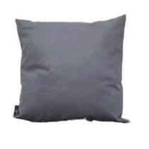 CAPA DE ALMOFADA SUEDE LISO 43 x 43 - CINZA ESCURO