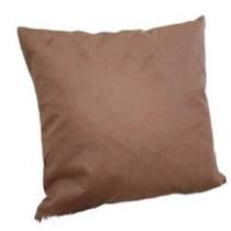 Capa de almofada suede liso 43 x 43 - terra