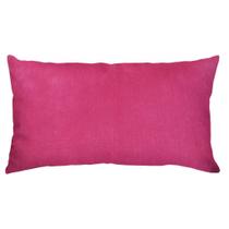 Capa de almofada Suede Liso Pink 60x30 Suprema - Sena Decorações