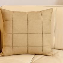 Capa de almofada tecido boucle drapeada cores 50x50cm