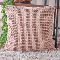 CAPA DE ALMOFADA TRAMA KIT COM 2 UNIDADES EM ALGODÃO E FIBRAS SELECIONADAS COM ZÍPER 45cm x 45cm CAPA DE ALMOFADA TRAMA KIT COM 2 UNIDADES EM ALGODÃO E FIBRAS SELECIONADAS COM ZÍPER 45cm x 45cm