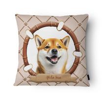 Capa de Almofada Veludo 43x43cm Akita