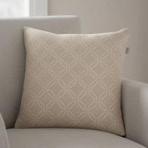 Capa de Almofada Veludo Diamond 45x45cm Camurça Seven Textil Capa de Almofada Veludo Diamond 45x45cm Camurça Seven Textil