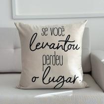 Capa de Almofada Veludo Pet Frases Cachorro e Gato 45x45 Capa de Almofada Veludo Pet Frases Cachorro e Gato 45x45