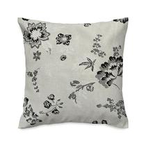 Capa De Almofada Vivain Floral Linho Rústico