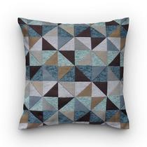 Capa de almofada VivaIN geométrico jacquard triângulo Capa de almofada VivaIN geométrico jacquard triângulo