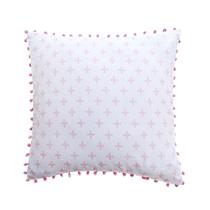 Capa de almofada VivaIN infantil cruz rosa