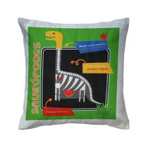 Capa de almofada VivaIN infantil dinossauro saurópodes Capa de almofada VivaIN infantil dinossauro saurópodes