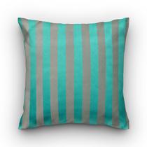 Capa de almofada VivaIN listrado shantung tiffany