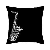 Capa de almofada VivaIN Saxofone - Coleção Música