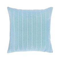 Capa De Almofada Vivain Tricô Duplada ul Claro 50 X 50 Cm Capa De Almofada Vivain Tricô Duplada ul Claro 50 X 50 Cm