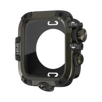 Capa De Alumínio De 46mm 45mm 44mm Com Filme Protetor De Tela Para Apple Watch Series 10 9 8 7 6 5 4