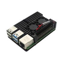 Capa De Alumínio Para Raspberry Pi 4 Modelo B, Shell Reforçado Com Resfriamento Passivo E Cooler De