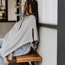 Capa de Amamentação Cocoon Grey Plus Size - Conforto e Discreção Capa de Amamentação Cocoon Grey Plus Size - Conforto e Discreção