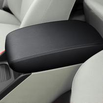 Capa de apoio de braço AOMSAZTO para Honda Civic 2012-2015 em couro preto Capa de apoio de braço AOMSAZTO para Honda Civic 2012-2015 em couro preto