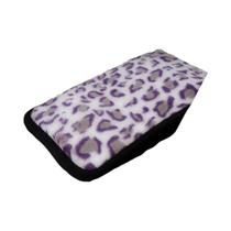 Capa De Apoio De Braço Para Carro Em Pelúcia Com Estampa De Leopardo, Macia E Antiderrapante, 32cm X