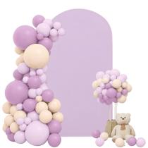 Capa de arco de casamento com elastano com elastano, blusa redonda FEINIGESI de 2 m