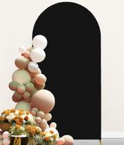 Capa de arco de casamento de spandex Backdrop JKDMJF 201 cm preta Capa de arco de casamento de spandex Backdrop JKDMJF 201 cm preta