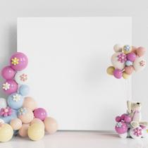 Capa de arco de casamento Fomcet para pano de fundo branca 200x200 cm