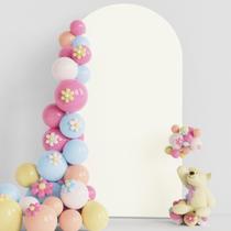 Capa de arco de casamento Putros Ivory Spandex 2,2 m para Chiara Arch