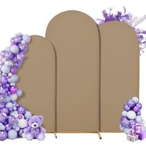 Capa de Arco de Casamento SUKAIKEQA 2,2m - Com Pano de Fundo em Elastano