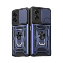 Capa De Armadura À Prova De Choque OPPO A38 A18 A78 A98 A54 A74 4G 5G Com Suporte Magnético Para
