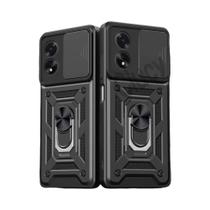 Capa De Armadura À Prova De Choque OPPO A38 A18 A78 A98 A54 A74 4G 5G Com Suporte Magnético Para