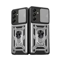 Capa De Armadura À Prova De Choque Para Samsung Galaxy M54 M14 M53 M23 M33 M52 M51 F23 Com Suporte