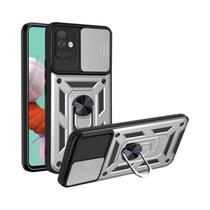 Capa De Armadura À Prova De Choque Para Samsung Galaxy Série a 4G 5G Com Suporte Para Carro A51 A71