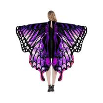 Capa De Asas De Borboleta Coloridas Para Mulheres Adultas Fantasia De Cosplay Acessórios Para