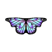 Capa De Asas De Borboleta Para Meninas Fantasia De Fada Colorida Para Festa Presente De Feriado