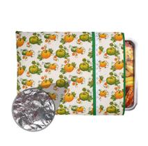 Capa De Assadeira Retangular Média Laranja Abóbora Capa De Assadeira Retangular Média Laranja Abóbora