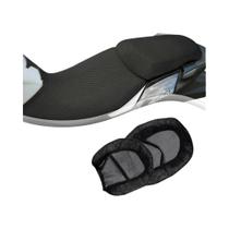 Capa De Assento Bajaj Dominar 400 Com Almofada 3D Airflow Para Proteção De Assento De Motocicleta Capa De Assento Bajaj Dominar 400 Com Almofada 3D Airflow Para Proteção De Assento De Motocicleta
